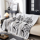 Dandelion Blanket Throw for Sofas Chenille Furniture Couch Cover, Couch Cushion Cover for Kids, Pets