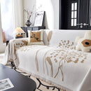 Dandelion Blanket Throw for Sofas Chenille Furniture Couch Cover, Couch Cushion Cover for Kids, Pets