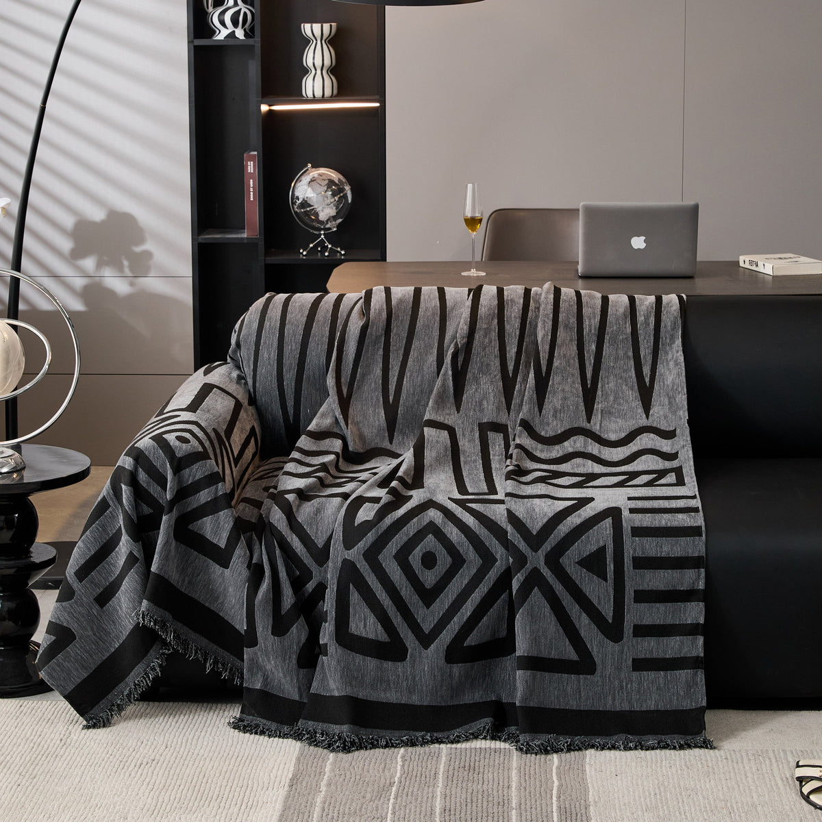 Boho Chenille Sofa Throw Covers Sectional Sofa Couch Cover Sofa Protector Covers, photo 38 of 40