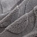 Thick Plush Jacquard Velvet Throw Blanket on Sofa, Sofa Slipcovers and Sectional Sofa Covers by Slipcover KAS™