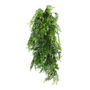 Dense Tropical Fern Artificial Hanging Plant 30in – UV Resistant