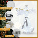 Pre-Lit Angel Christmas Decoration with 100 LED Lights by LJGDeals
