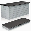 75 Gallon Heavy-Duty Outdoor Deck Box – Waterproof Patio Storage Box with Hinged Lid, Lockable & Easy Assembly by 2Dropme