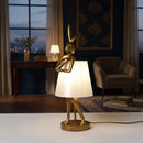 Modern Bunny Table Lamp with Adjustable Light by 2Dropme