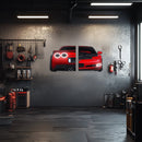 Car light up sign, Car neon light sign, Car wall art lighted, Car led wall decor, Car led sign, Garage neon sign, Neon painting art For Man - UvCar22