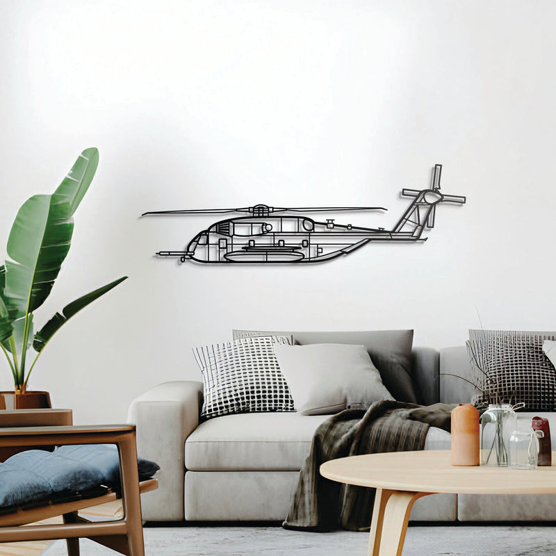 CH-53E Super Stallion Metal Aircraft Wall Art - NCP0265