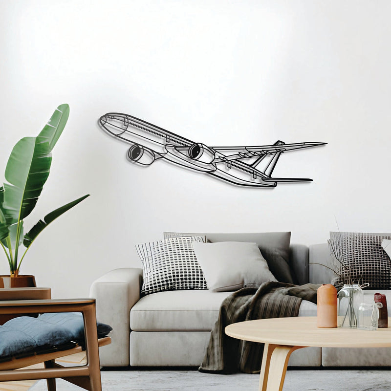 777-9 Angle Metal Aircraft Wall Art - NCP0362