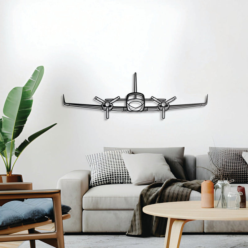 421C Front Metal Aircraft Wall Art - NCP0208