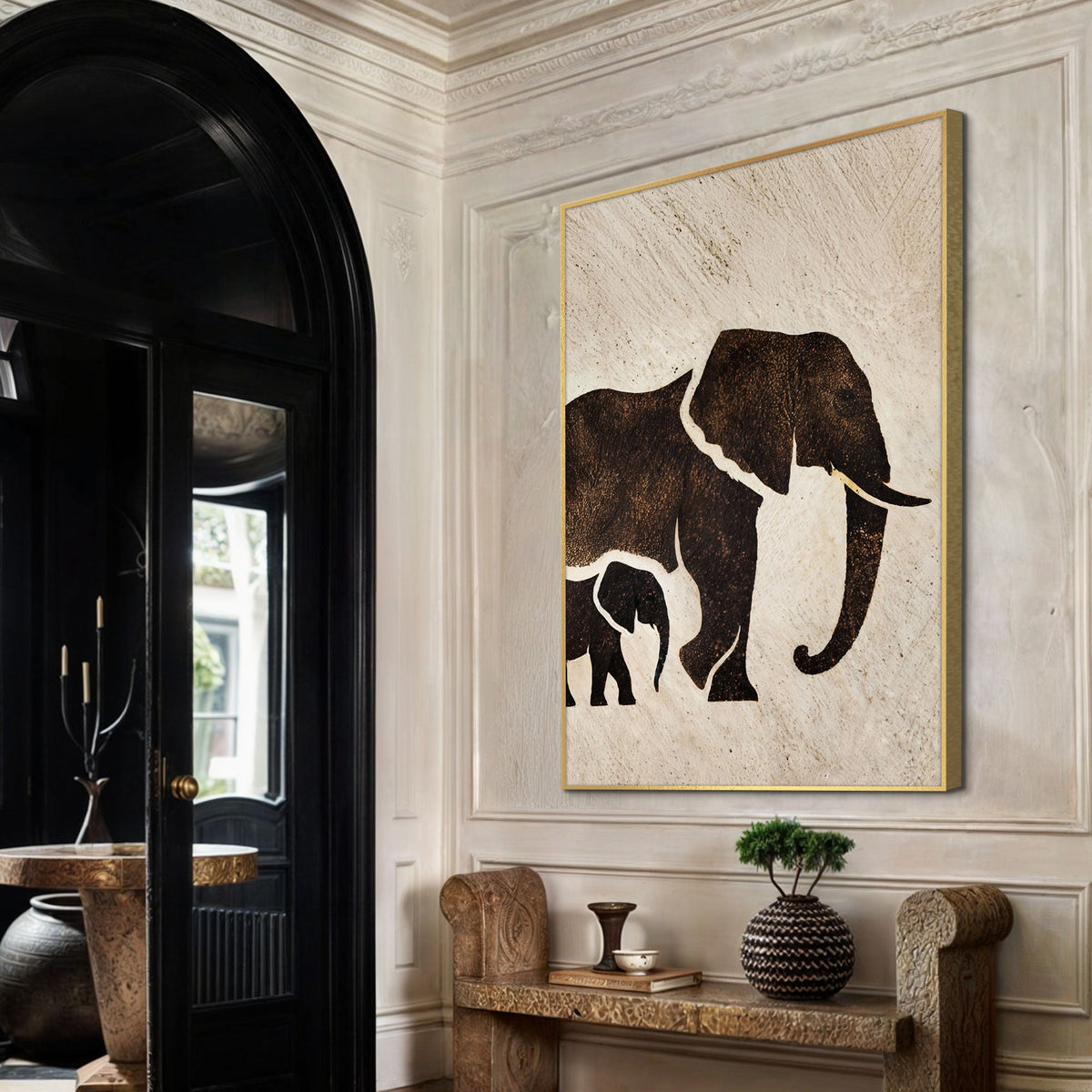 Elephant Heritage Wall Art, photo 4 of 10
