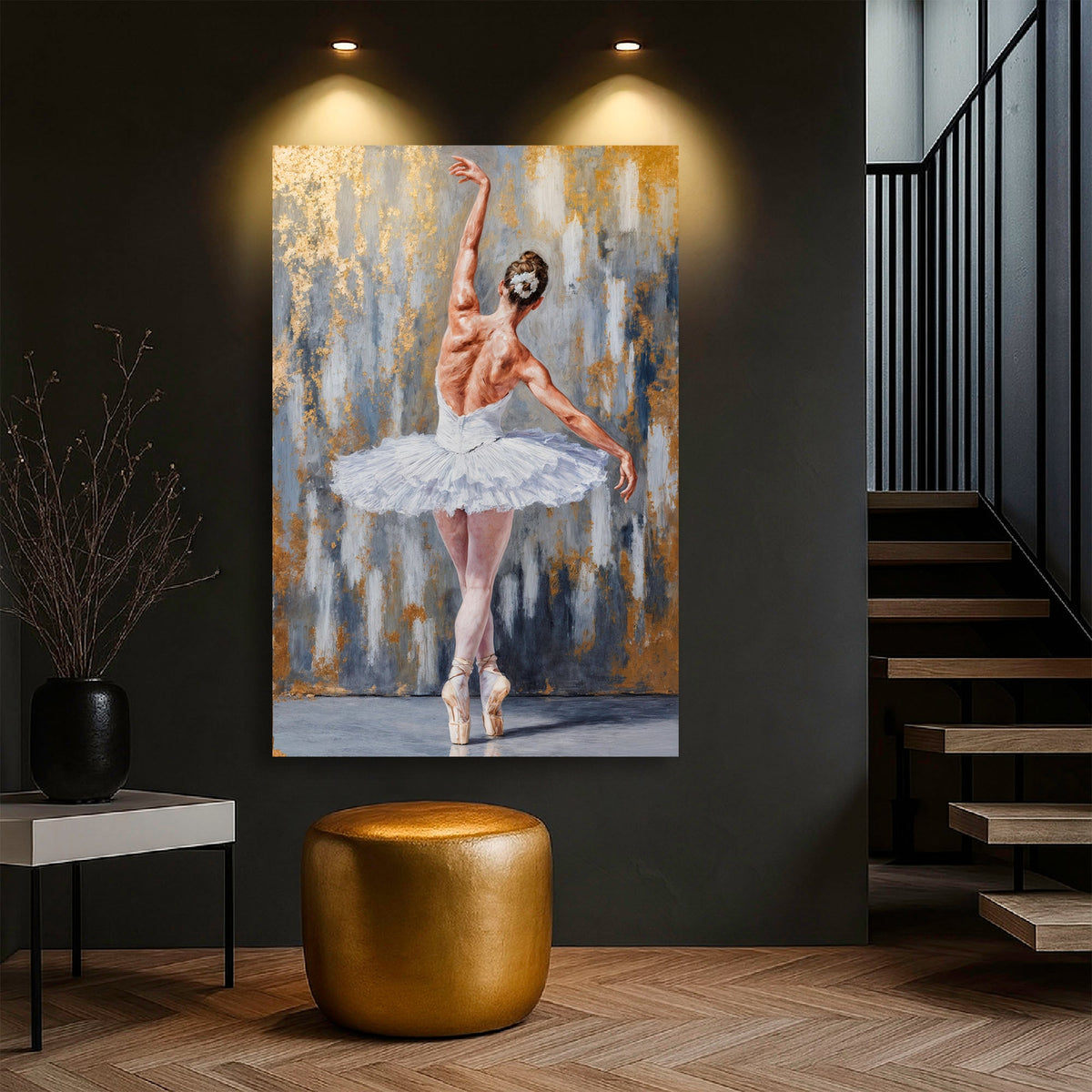 Modern Ballet Elegance Wall Art, photo 3 of 10