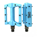Ultralight Flat  Pedals Nylon Bicycle Pedal Mountain Bike Platform Pedals 3 Sealed Bearings Cycling Pedals For Bicycle Mountain Bike Pedals Pedals Bicycle Flat Pedals Bearing Lightweight Platform For Road Mountain Bike