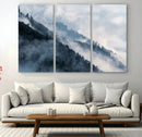 Foggy Forest Wall Art Canvas Print – Misty Mountain by MyGreatCanvas | Canvas Wall Art Prints | Photo Prints & Wall Decor