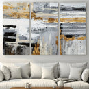 Abstract Painting Canvas Wall Art Print Paint Drip Art Brush