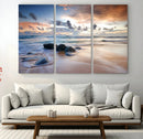 Serene Weather On The Beach Wall Art Canvas Print by MyGreatCanvas | Canvas Wall Art Prints | Photo Prints & Wall Decor