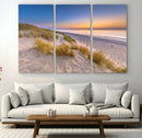 Sunrise On The Beach Wall Art Canvas Print