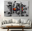 RedBull Formula 1 Canvas Wall Art Print