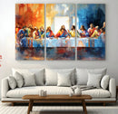 Abstract Watercolor The Last Supper Wall Art by MyGreatCanvas | Canvas Wall Art Prints | Photo Prints & Wall Decor