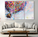 Don't Look Up Movie Canvas Wall Art - Vibrant Floating House