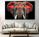 Elephant Wall Art Canvas Print