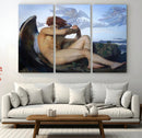 Fallen Angel Wall Art Canvas Print – Classic Art, Framed,