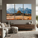 Vintage Old Barn Field Wall Art Canvas Print for Farmhouse by MyGreatCanvas | Canvas Wall Art Prints | Photo Prints & Wall Decor