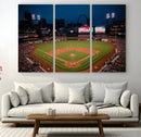 St. Louis Cardinals Baseball Team Print - Busch Stadium Wall by MyGreatCanvas | Canvas Wall Art Prints | Photo Prints & Wall Decor