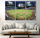 Citi Field Wall Art Print | 3-Panel New York Mets Baseball