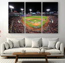 Fenway Park Wall Art Canvas Print | Large Baseball Stadium