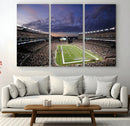 New England Patriots Football Team Print - Foxborough by MyGreatCanvas | Canvas Wall Art Prints | Photo Prints & Wall Decor