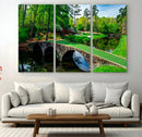 Augusta National Golf Club Wall Art - Panoramic Bridge &