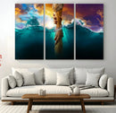 God Hand Wall Art Canvas Print by MyGreatCanvas | Canvas Wall Art Prints | Photo Prints & Wall Decor