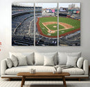 New York Yankees Baseball Team Print - Yankee Stadium Wall