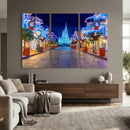 Disney Wall Art | Castle Large Wall Art Disney Magic Kingdom