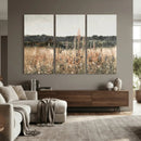 Rustic Field Landscape Wall Art Print, Giclee Canvas Wall