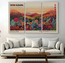 Framed Yayoi Kusama 1986 Wall Art Print – Japanese Wall Art