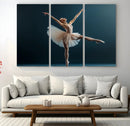Ballet Dancer Wall Art – Framed Graceful Pose Canvas by MyGreatCanvas | Canvas Wall Art Prints | Photo Prints & Wall Decor