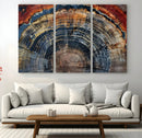 Abstract Tree Ring Wall Art, Colorful Framed Tree Ring Wall by MyGreatCanvas | Canvas Wall Art Prints | Photo Prints & Wall Decor