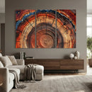 Abstract Tree Ring Art, Colorful Tree Ring Wall Decor, by MyGreatCanvas | Canvas Wall Art Prints | Photo Prints & Wall Decor