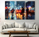 African American Jazz Canvas Wall Art Print – Abstract Music