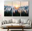 Abstract Forest Wall Art - Serene Nature Canvas Print with by MyGreatCanvas | Canvas Wall Art Prints | Photo Prints & Wall Decor