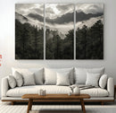 Moody Forest Wall Art – Framed Mountain Fog Canvas Artwork, by MyGreatCanvas | Canvas Wall Art Prints | Photo Prints & Wall Decor