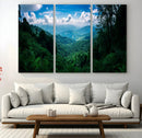 Tropical Jungle Wall Art Canvas Print – Framed Lush Valley by MyGreatCanvas | Canvas Wall Art Prints | Photo Prints & Wall Decor