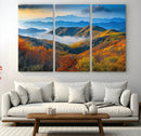 Autumn Mountains Wall Art, Vibrant Fall Foliage Landscape by MyGreatCanvas | Canvas Wall Art Prints | Photo Prints & Wall Decor