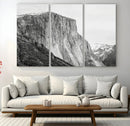 El Capitan Wall Art Canvas Print – Framed Yosemite Cliff