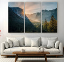 Yosemite Valley Wall Art Canvas Print – Framed Mountain
