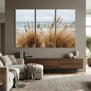 Beach Grass Wall Art Canvas Print – Framed Coastal Dunes Art by MyGreatCanvas | Canvas Wall Art Prints | Photo Prints & Wall Decor