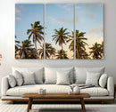 Palm Trees Wall Art Canvas Print – Framed Tropical Vibes by MyGreatCanvas | Canvas Wall Art Prints | Photo Prints & Wall Decor