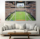 Chicago Bears Soldiers Field Wall Art Canvas Print – Framed