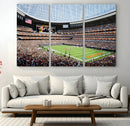 Chicago Bears Soldiers Field Wall Art Canvas Print – Framed