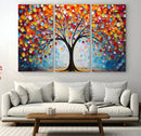 Vibrant Tree of Life Canvas Wall Art – Colorful Abstract by MyGreatCanvas | Canvas Wall Art Prints | Photo Prints & Wall Decor